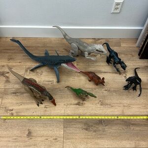 JURASSIC PARK action figure set